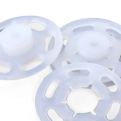 Afbeelding van Prym 347144 Bottoni automatici per cucire KST, 21 mm, trasparenti