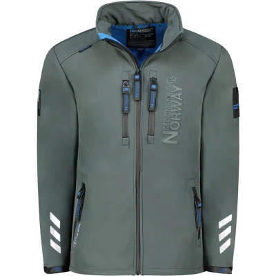 Afbeelding van Geographical Norway Softshell Heren Jas Richywood Grijs XXL