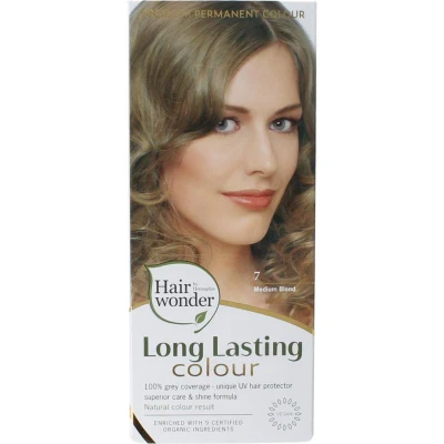 Afbeelding van Hennaplus Long Lasting Colour 7 Medium Blond 100ml