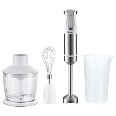 Afbeelding van Frullatore ad Immersione Ardes Trinity ARSET01 3 in 1 Frusta e Tritatutto 200W Bianco