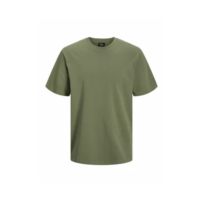 Afbeelding van R.D.D. Royal Denim Division Rundhals Tshirt print, Heren, Maat: XXL, Deep lichen green