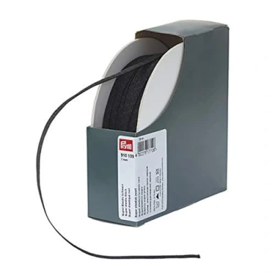 Afbeelding van Prym Black (7 mm, 50m) Super Elastiek 1 Stuk