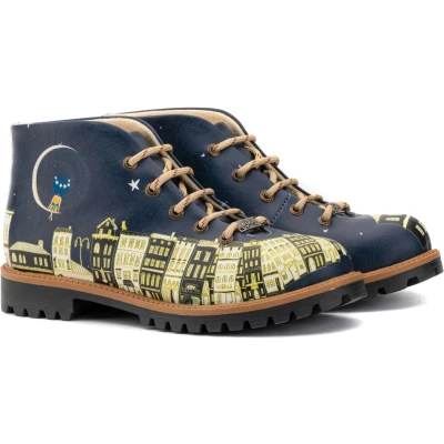 Afbeelding van GOBY Oedipus Enkel Laars laarzen Damesboots Dames Ankle boot Handmade Maat 36