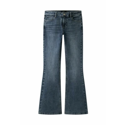 Afbeelding van LMTD Bootcut jeans voor kinderen, Maat: 152, Medium blue denim