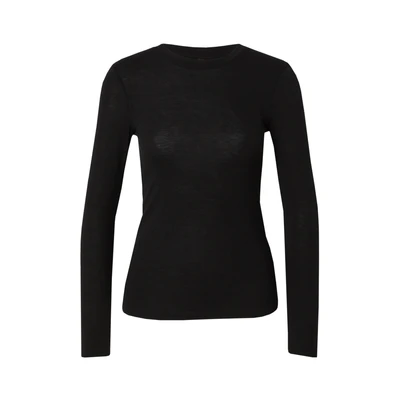 Afbeelding van PIECES Dames Pcmaria Ls Top Noos Bc shirt met lange mouwen, zwart, XS