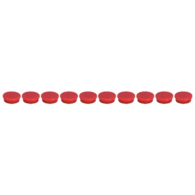 Afbeelding van KS Tools, Gereedschapsborden, Magneetset, Ø 25mm, rood, pak van 10