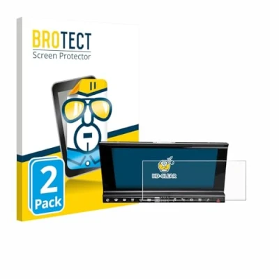 Afbeelding van BROTECT Screenprotector voor DS 7 Crossback Infotainmentsystem Folie Beschermfolie transparant (2 Stuks)