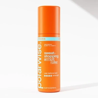 Afbeelding van Polarwise Strong Mist Anti transpirant deodorant roller: stopt zweet, zweetgeur en zweetvlekken 100%, voorkomt overmatig zweten gedurende maximaal 7 dagen, geschikt voor mannen vrouwen.