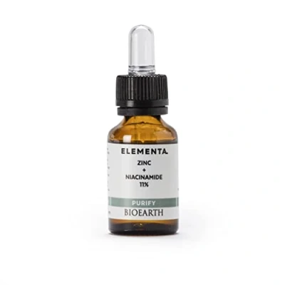 Afbeelding van Bioearth Elementa Purify Solution Zink + Niacinamide 11% 15 ml