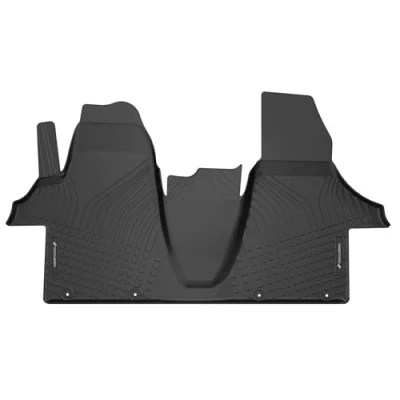 Afbeelding van WALSER Premium automatten voor de auto, compatibel met VW Multivan T6.1 2019 vandaag, 100% precies passende rubberen matten made in EU, robuuste