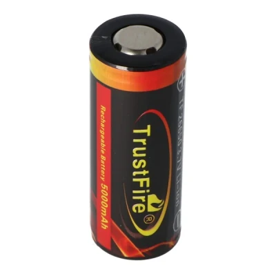 Afbeelding van Trustfire 26650 5000 mAh 3.6V 3.7V beschermde Li ion batterij