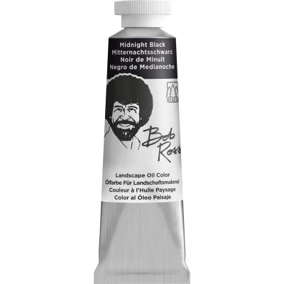 Afbeelding van Bob Ross Midnight Black Olieverf Zwarte Verf 37ml