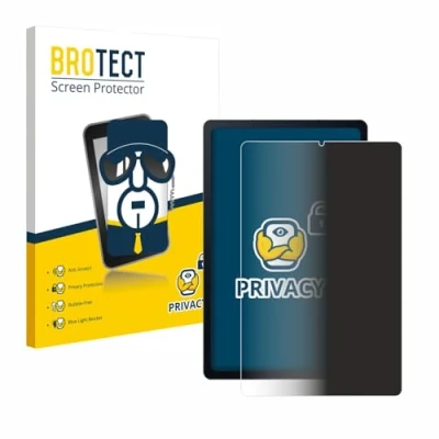 Afbeelding van BROTECT privacy screenprotector voor Samsung Galaxy Tab S6 Lite LTE / WiFi 2020 Folie Beschermfolie Blauwlichtfilter
