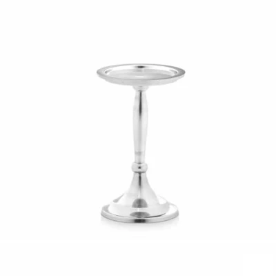 Afbeelding van Kroonkandelaar Zilverkleurig Aluminium 10 x 17 8,5 cm (8 Stuks)