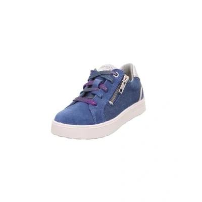 Afbeelding van Superfit Meisjes Stella Sneakers, Blauw Zilver 8000, 40 EU