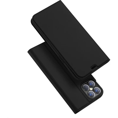 Afbeelding van Hoesje geschikt voor iPhone 12 Pro Max Dux Ducis Skin Book Case Zwart