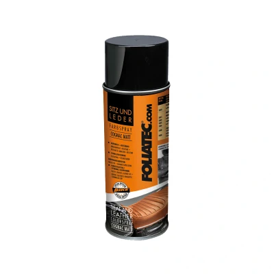 Afbeelding van Foliatec Seat &amp; Leather Color Spray mat cognac 1x400ml