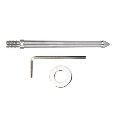 Afbeelding van Metalen spike mount adapter voor statief monopod met 3/8 inch schroefdraad camera accessoires zand, modder en hellingen etc. (12cm)