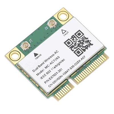 Afbeelding van MC AC7265 Mini PCI E kaart 802.11a/b/g/n/ac Gigabit dual band Bluetooth 4.2 draadloze netwerkkaart 1200M 2,4/5G halfhoge voor win7/win 8/win 10