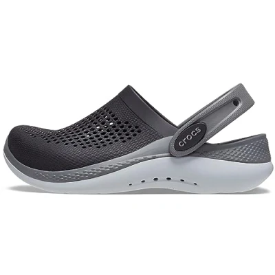Afbeelding van Crocs LiteRide 360 Clog K, Klompen uniseks kind, Black/Slate Grey, 32/33 EU