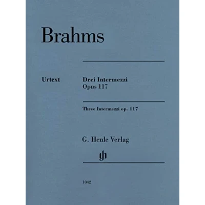 Afbeelding van 3 intermezzi op. 117: Besetzung: Klavier zu zwei Händen