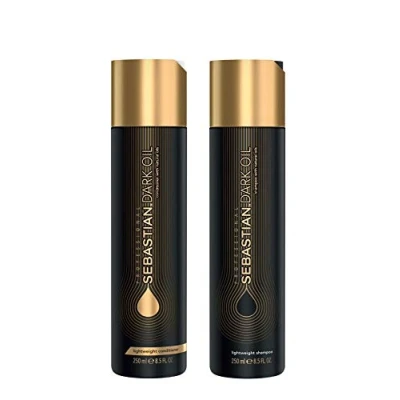 Afbeelding van Sebastian Professional Dark Oil Lightweight Shampoo 250ml and Conditioner