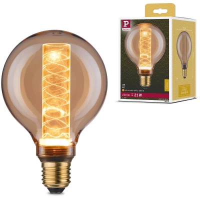 Afbeelding van Paulmann 28602 LED lamp E27 Globe 4 W = 21 Goud (Ø x h) 95 mm 145 1 stuk(s)