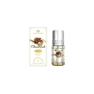 Afbeelding van Zakelijke Vierkante Musc Parfum Al Rehab Choco Musk 3ml 100% Olie