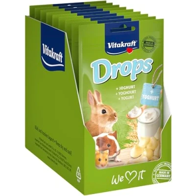 Afbeelding van Vitakraft Drops yoghurt knaagdier en konijn, 75 gr