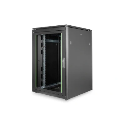 Afbeelding van Digitus DN 19 22U 8/8 B 1 19inch patchkast (b x h d) 800 1164 mm 22 HE Zwart (RAL 9005)