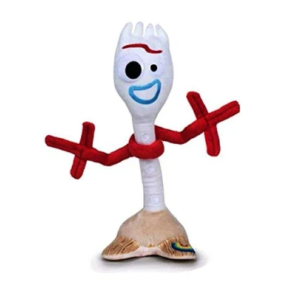 Afbeelding van Toy Story pluche 22cm Forky met Spaans geluid superzachte kwaliteit