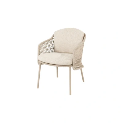 Afbeelding van 4 Seasons Outdoor Puccini dining stoel incl. 2 kussens