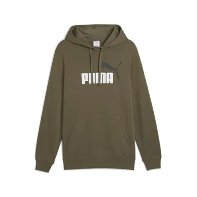 Afbeelding van Puma Essentials NO. 1 LOGO Hoodie, Heren, Maat: XXL, Loden green