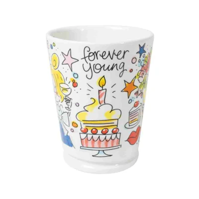 Afbeelding van Blond Amsterdam mok Forever Young (500 ml)