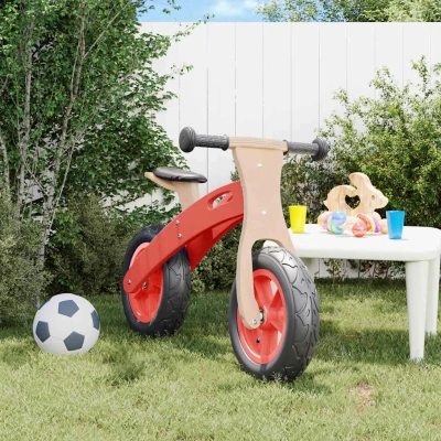 Afbeelding van Loopfiets Voor Kinderen Met Luchtbanden Rood