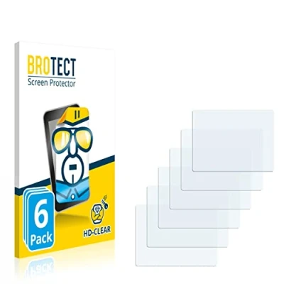 Afbeelding van BROTECT (6 Stuks) Schermbeschermer voor Nintendo Gameboy Advance GBA SP Screen Protector Transparant