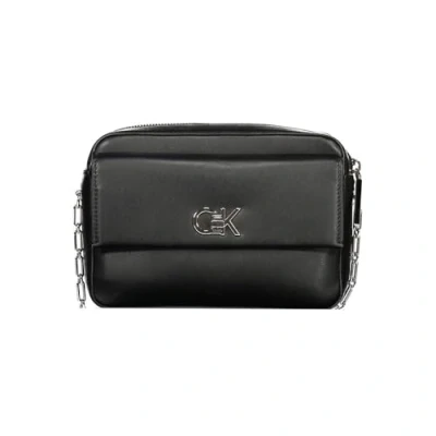 Afbeelding van Calvin Klein Camera BAG Pocket Schoudertas, Dames, Maat: One Size, Black