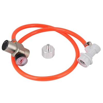 Afbeelding van CO2 Oplader Kit, MAGT Tr21x4 Mini Gasregelaar Keg Adapter Manometer Kit Soda Accessoires