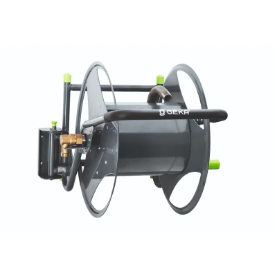 Afbeelding van Geka Plus Professionele slangenhaspel voor bevestiging aan de muur of los te gebruiken 3/4&quot; aansluiting