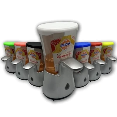 Afbeelding van Deksel voor Sagrotan No Touch zeepdispenser sluitdop navulling kleurkeuze (wit)