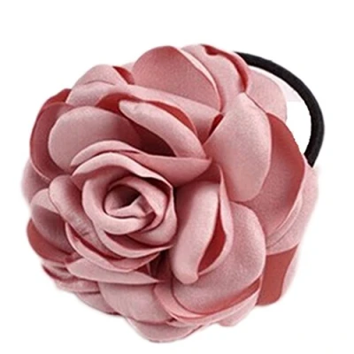 Afbeelding van display08 haarband, touw, camellia, bloem, paardenstaart, houder, haarelastiek, accessoires