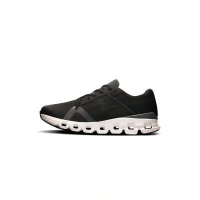Afbeelding van On Cloud X 4 AD Hardloopschoenen voor op de weg Black asphalt, Dames, Maat: 36.5, asphalt Polyester