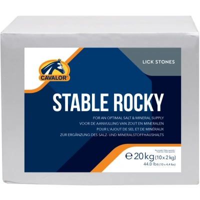 Afbeelding van Cavalor Rockies Zoutsteen Voedingssupplement 2 kg