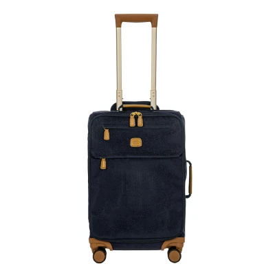 Afbeelding van Bric&#039;s Life Handbagage Spinner 55&quot; Gielen Lederwaren Navy