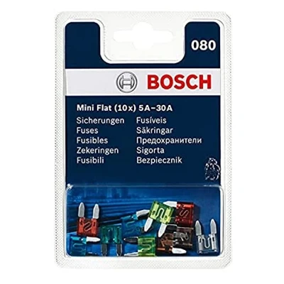 Afbeelding van Bosch Mini zekeringen, 5 A tot 30 A, 10 stuks