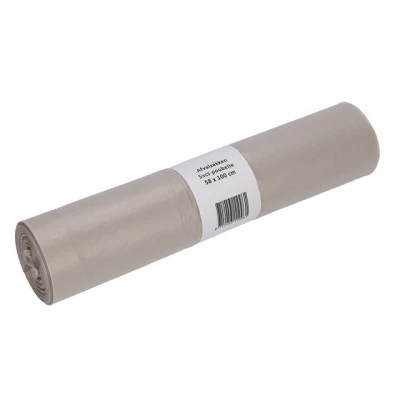 Afbeelding van 10x Afvalzak Cleaninq 58x100cm LDPE recycled T50 80L transparant