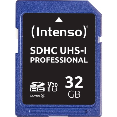 Afbeelding van (Intenso) SDHC kaart UHS I Professional 32GB Class 10 (3431480)