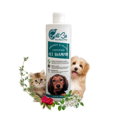 Afbeelding van AllBe Honden &amp; Katten Shampoo Natuurlijke 400ml