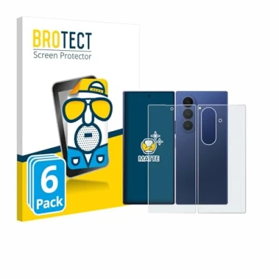 Afbeelding van BROTECT Screenprotector voor Samsung Galaxy Z Fold 7 (Voor+Achter) Folie Beschermfolie matte (6 Stuks)