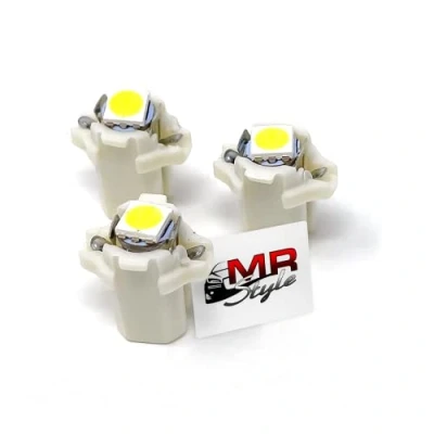 Afbeelding van MR Style Set stickers en 3 x high power led snelheidsmeterverlichting (wit) compatibel met VW bus T3 1979 1992, instrumentenverlichting ombouwset